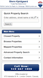 Mobile Screenshot of londonhomesforsale.com